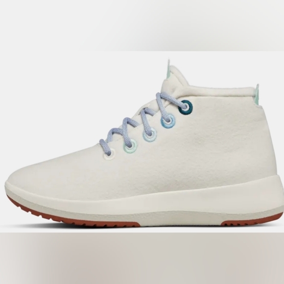 Allbirds Limited Edition Frost White Runner-Up Mizzle High Top Size 10 Women's - Picture 1 of 10